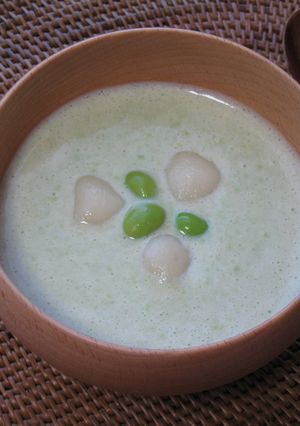 枝豆のひんやりお汁粉-レシピのメイン写真