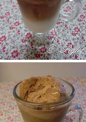 アイスカフェオレにチョコアイスフロート☆-レシピのメイン写真