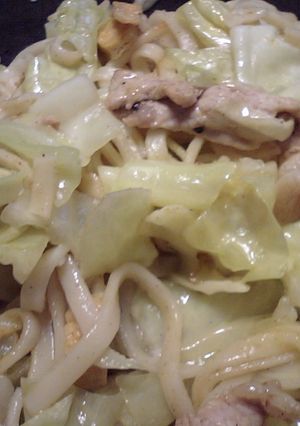 カレーうどん？ 焼きうどん？-レシピのメイン写真