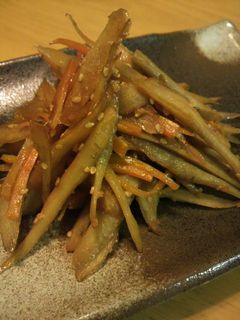 きんぴらごぼう~焼肉味ver.~-レシピのメイン写真
