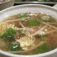梅干しとオクラの中華スープ