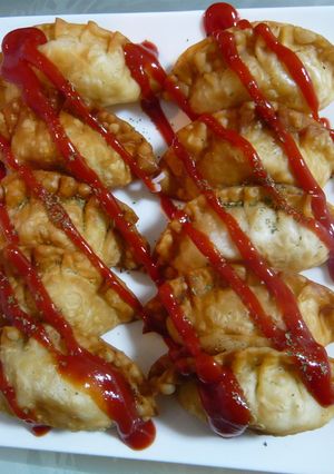 簡単♪ツナポテ揚げ餃子-レシピのメイン写真