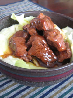 中華風牛肉あんかけ丼-レシピのメイン写真