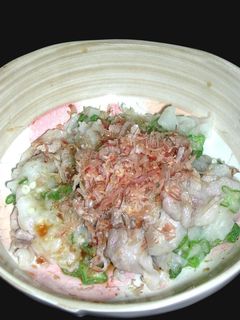 オクラと山芋でダブルねばねば豚肉焼き-レシピのメイン写真