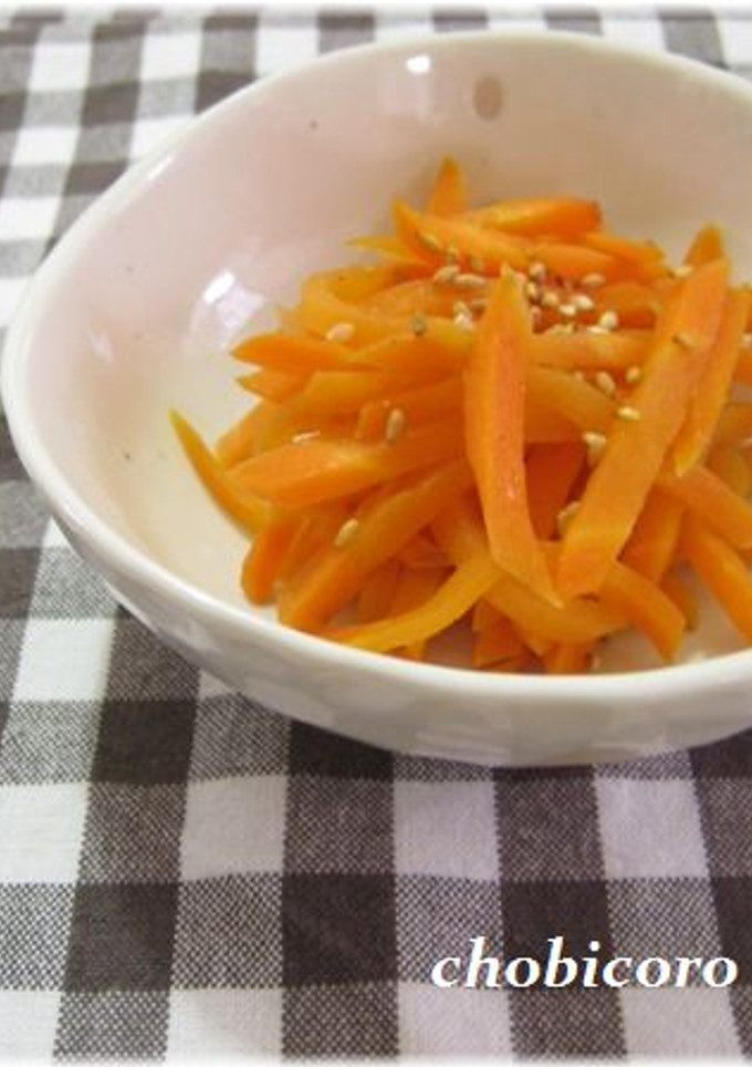 白だしで作る☆にんじんだけのきんぴら-レシピのメイン写真