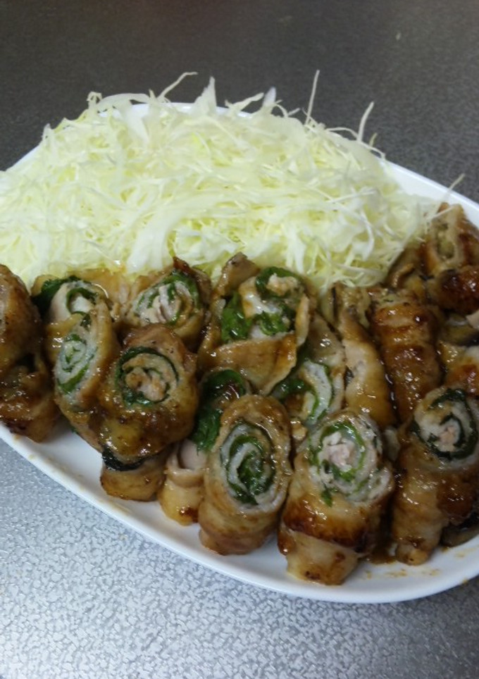 簡単☆豚肉のしそ巻き-レシピのメイン写真