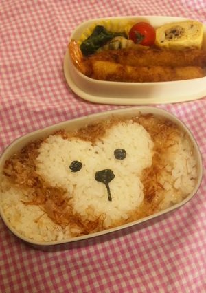 キャラ弁☆ダッフィー-レシピのメイン写真