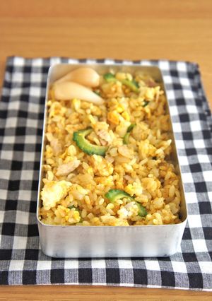 ゴーヤと豚バラのスパイシー☆チャーハン-レシピのメイン写真