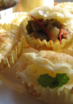 焼くだけパイクラッカー♪夏野菜煮込みで♪-レシピのメイン写真