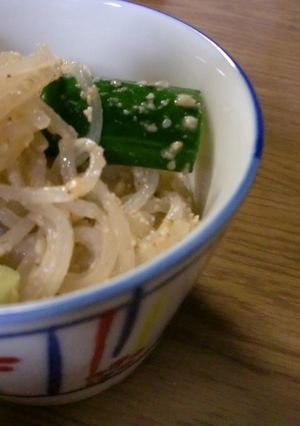 ＊ごまと春雨のサラダ＊-レシピのメイン写真