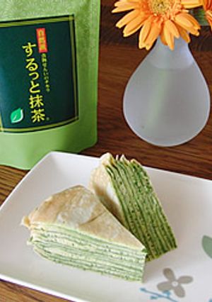 便秘解消★するっと抹茶ミルクレープ-レシピのメイン写真