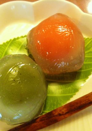 簡単！夏の和心＊葛饅頭＊ひんやり冷たい♪-レシピのメイン写真