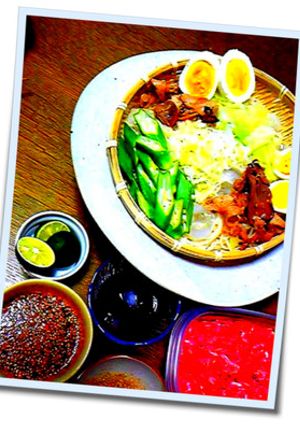 素麺に飽きたら！広島風ピリ辛つけ麺のタレ-レシピのメイン写真