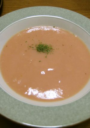 トマトと桃の冷製スープ♪-レシピのメイン写真
