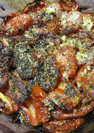 かんたん焼きトマト-レシピのメイン写真