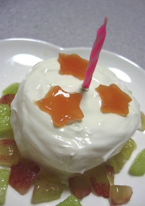 離乳食の飾りに☆野菜ジュースゼリー♪-レシピのメイン写真