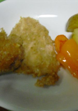 鶏むね肉のパン粉焼き（ゆずコショウ味）-レシピのメイン写真