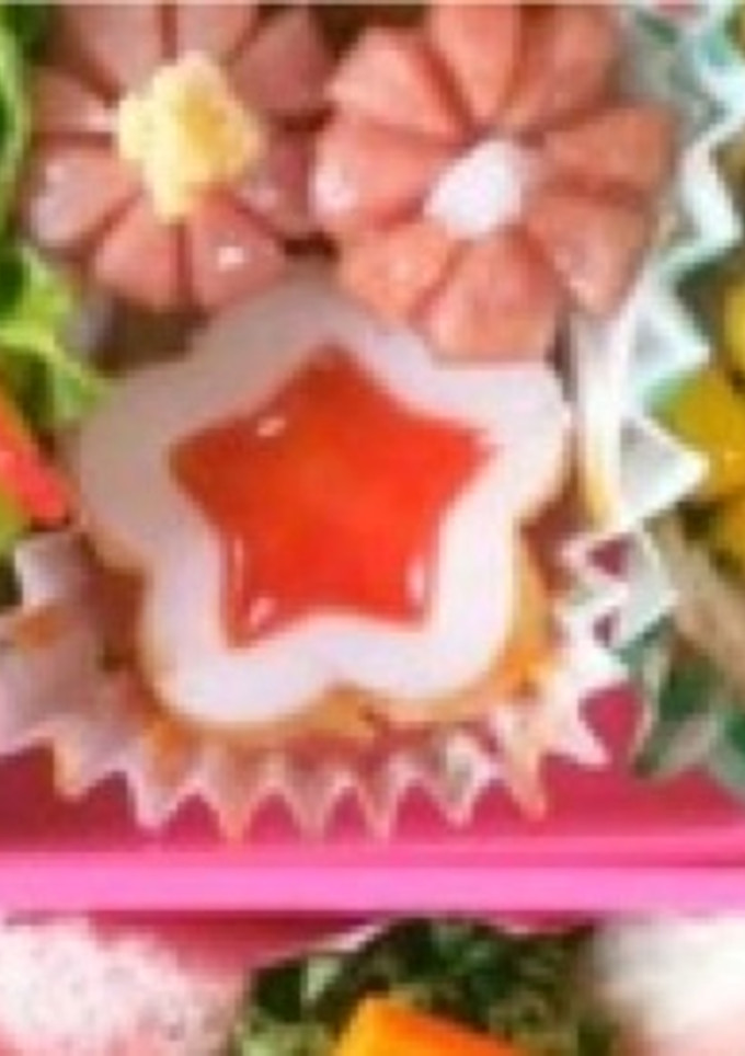星の形の卵焼き-レシピのメイン写真