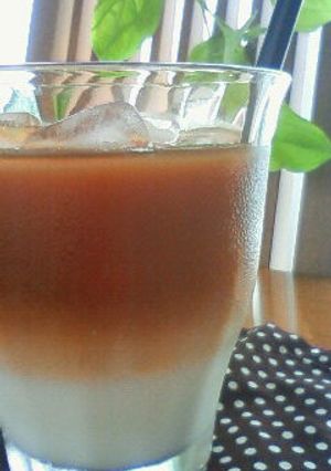 ＊お洒落♪カフェ風なカフェオレ＊-レシピのメイン写真