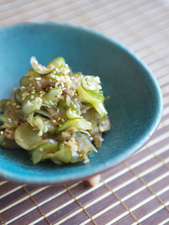 夏野菜の生しば漬-レシピのメイン写真