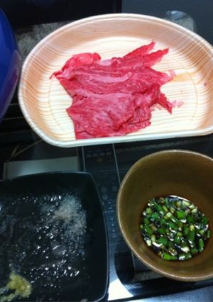 焼きしゃぶ-レシピのメイン写真