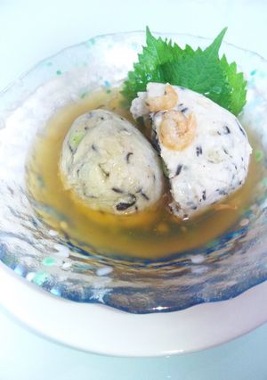 ふんわり鶏団子の和風あんかけ-レシピのメイン写真