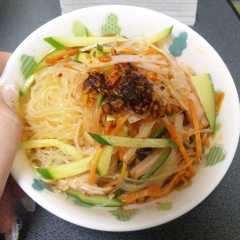 ＊食べるラー油＊春雨サラダ-レシピのメイン写真
