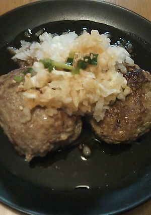 さっぱり☆おろしハンバーグ-レシピのメイン写真