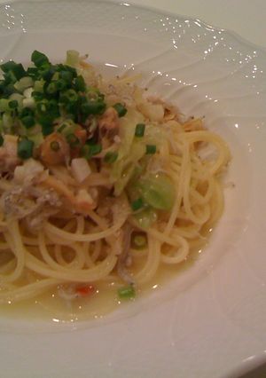 あさりとじゃことキャベツのパスタ-レシピのメイン写真