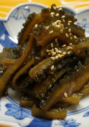 ゴーヤの黒砂糖煮☆ミネラルたっぷり！-レシピのメイン写真