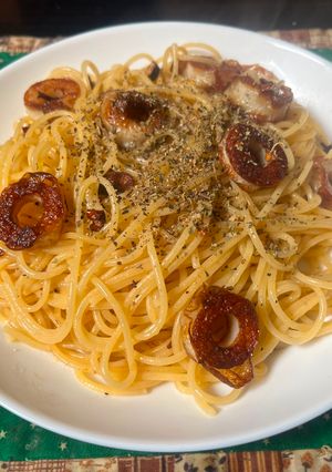 スパゲティ・ちくわのペペロンチーノ-レシピのメイン写真