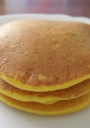 かぼちゃと豆乳のパンケーキ-レシピのメイン写真