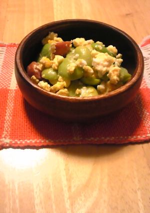 そら豆の卵サラダ-レシピのメイン写真
