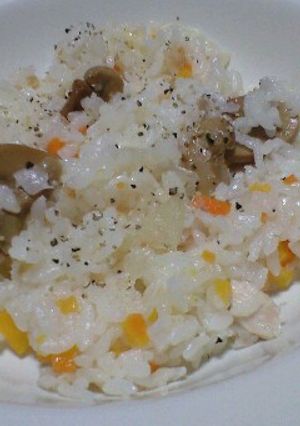 昔懐かしいシンプルチキンピラフ-レシピのメイン写真