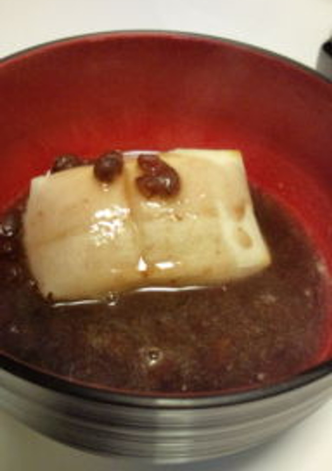 あずき缶で簡単♪ぜんざい♪-レシピのメイン写真