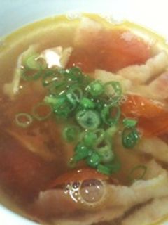 プチトマトとベーコンのスープ-レシピのメイン写真