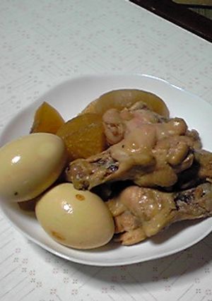 手羽先と大根と卵の煮物-レシピのメイン写真