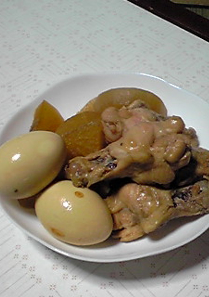 手羽先と大根と卵の煮物-レシピのメイン写真