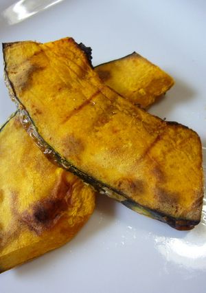 ただ焼くだけ♪かぼちゃのグリル☆-レシピのメイン写真