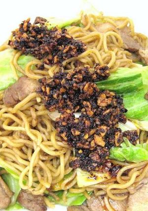 【食べるラー油『焼そば』】の作り方-レシピのメイン写真
