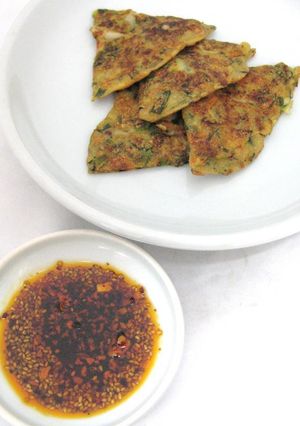 【食べるラー油『チヂミ』】の作り方-レシピのメイン写真