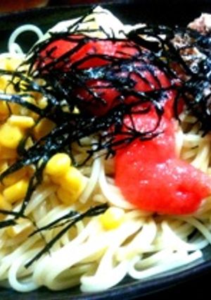 超豪華＊簡単！明太子スパゲティー♪-レシピのメイン写真
