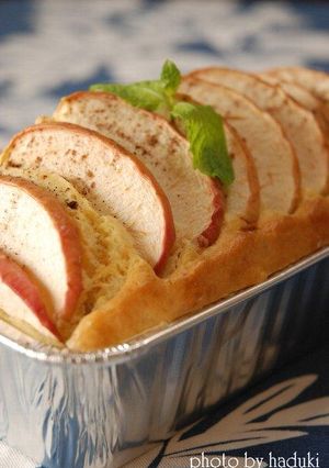 朝ご飯用「胡桃と林檎のケークサレ」-レシピのメイン写真