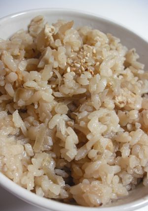 麦とみょうがの炊き込みご飯-レシピのメイン写真