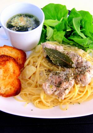 おかずをリサイクル★パスタプレート-レシピのメイン写真