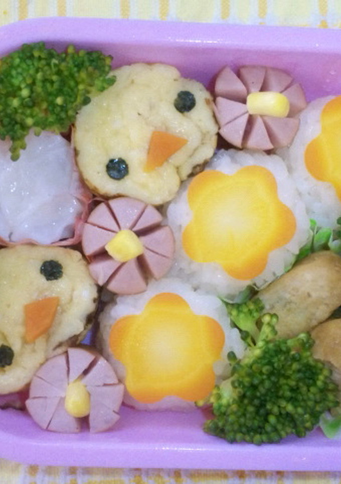 ［お弁当］簡単☆ヒヨコ☆の卵焼き♪-レシピのメイン写真