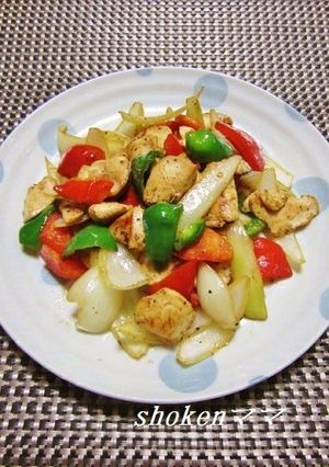お肉柔らか～鶏胸肉のめんつゆマヨ炒め-レシピのメイン写真
