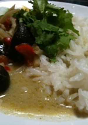 具たっぷりタイ風グリーンカレー-レシピのメイン写真