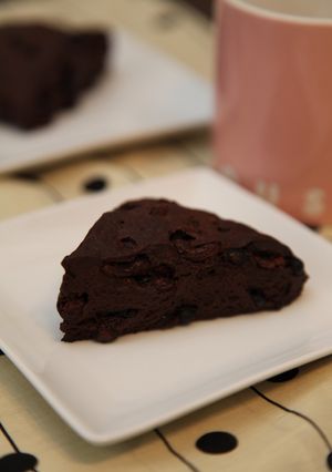 ダブルチョコレートスコーン-レシピのメイン写真