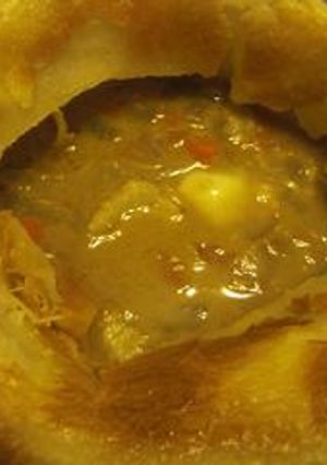 パイ包みカレークリームスープ-レシピのメイン写真